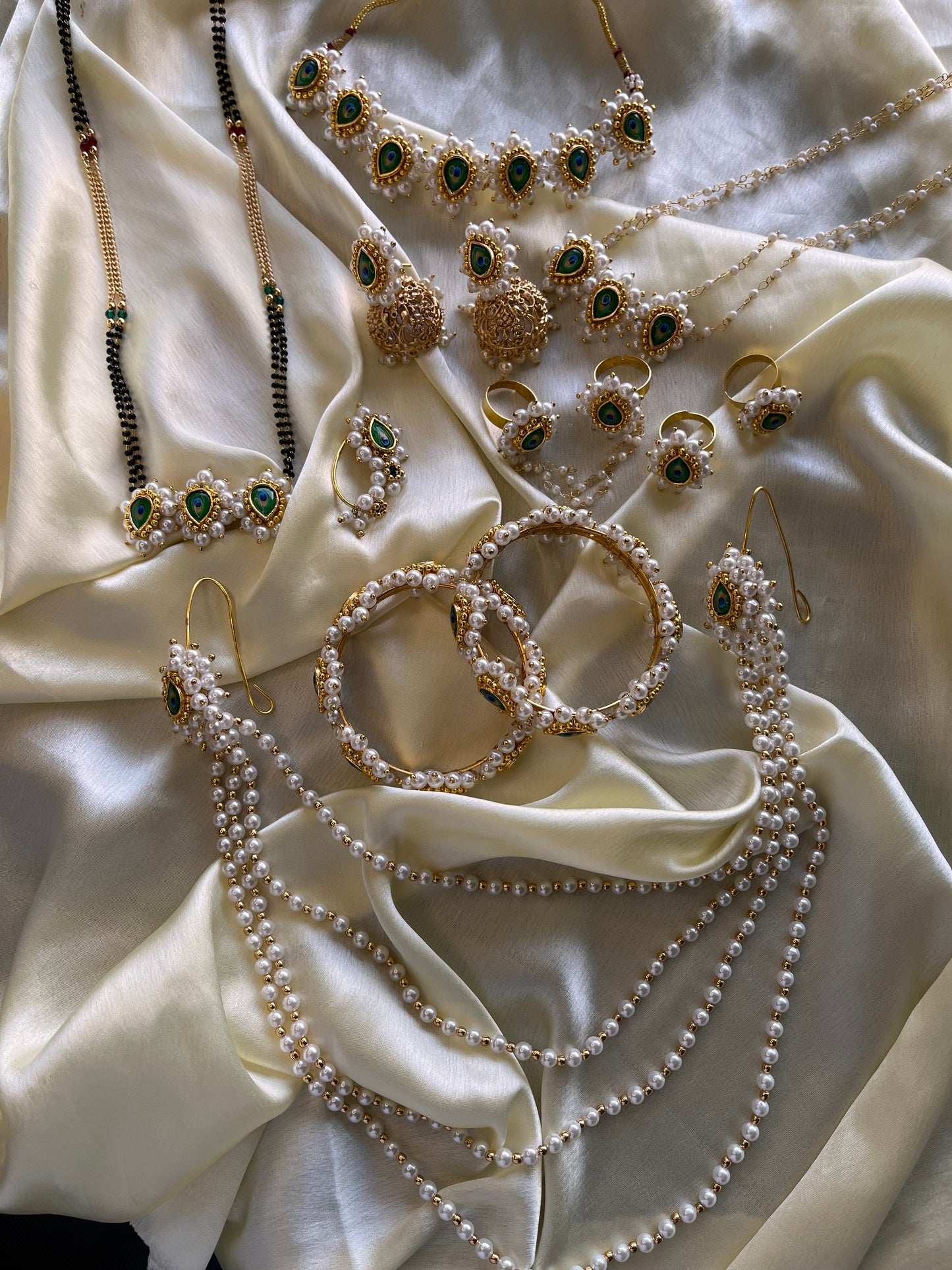 Mayur combo set with mekhala