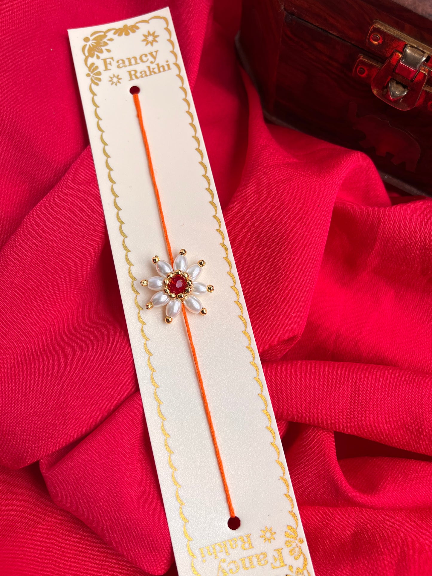 Parijatak flower Rakhi