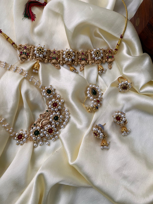 Netra jewellery combo set