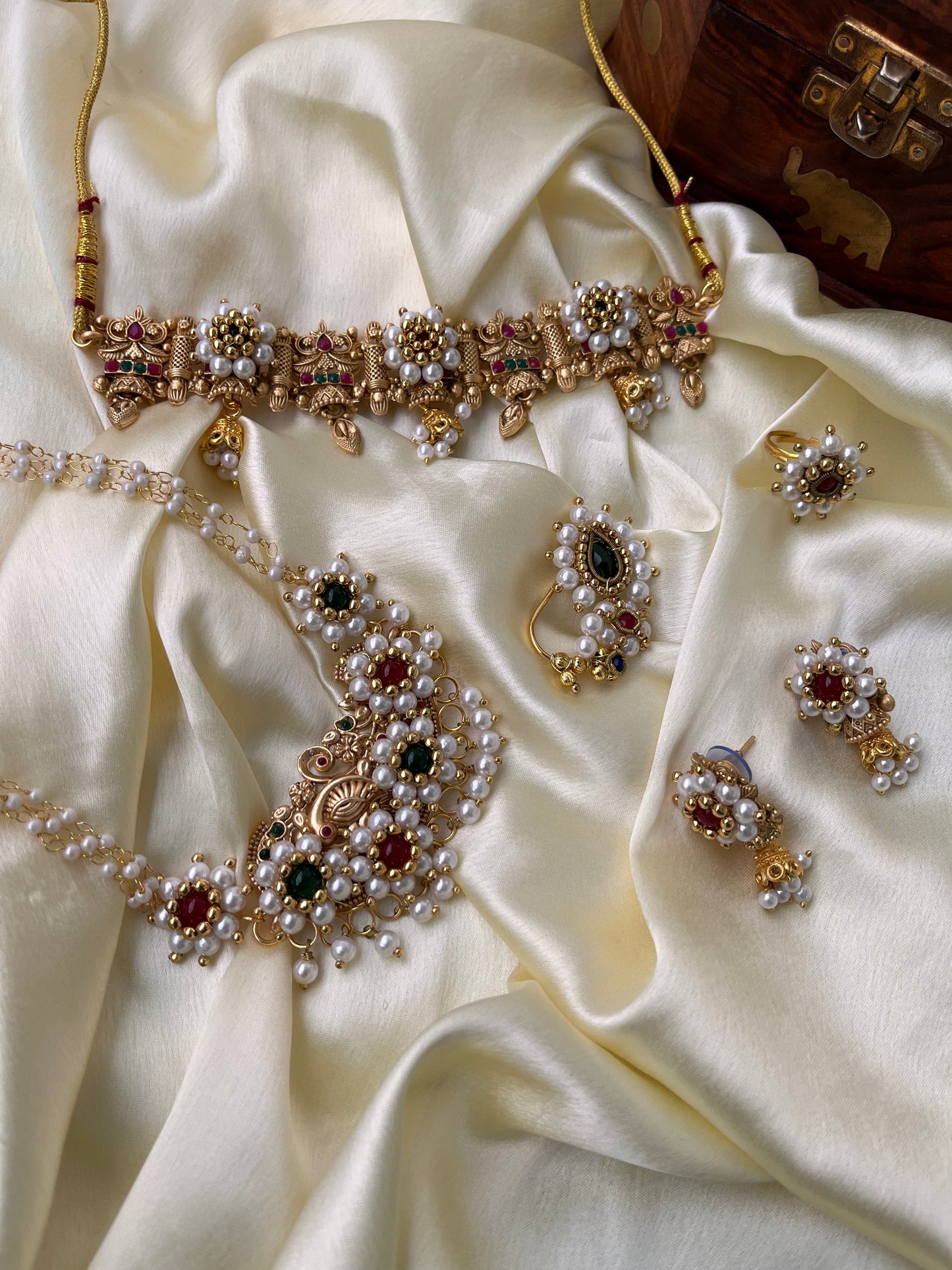 Netra jewellery combo set