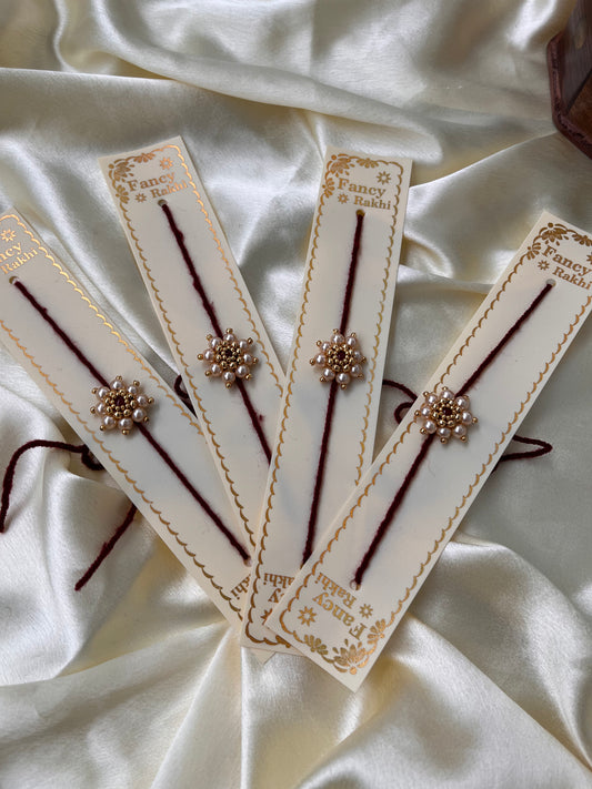 Pearl Rakhi ( pack of 4 Rakhi’s)