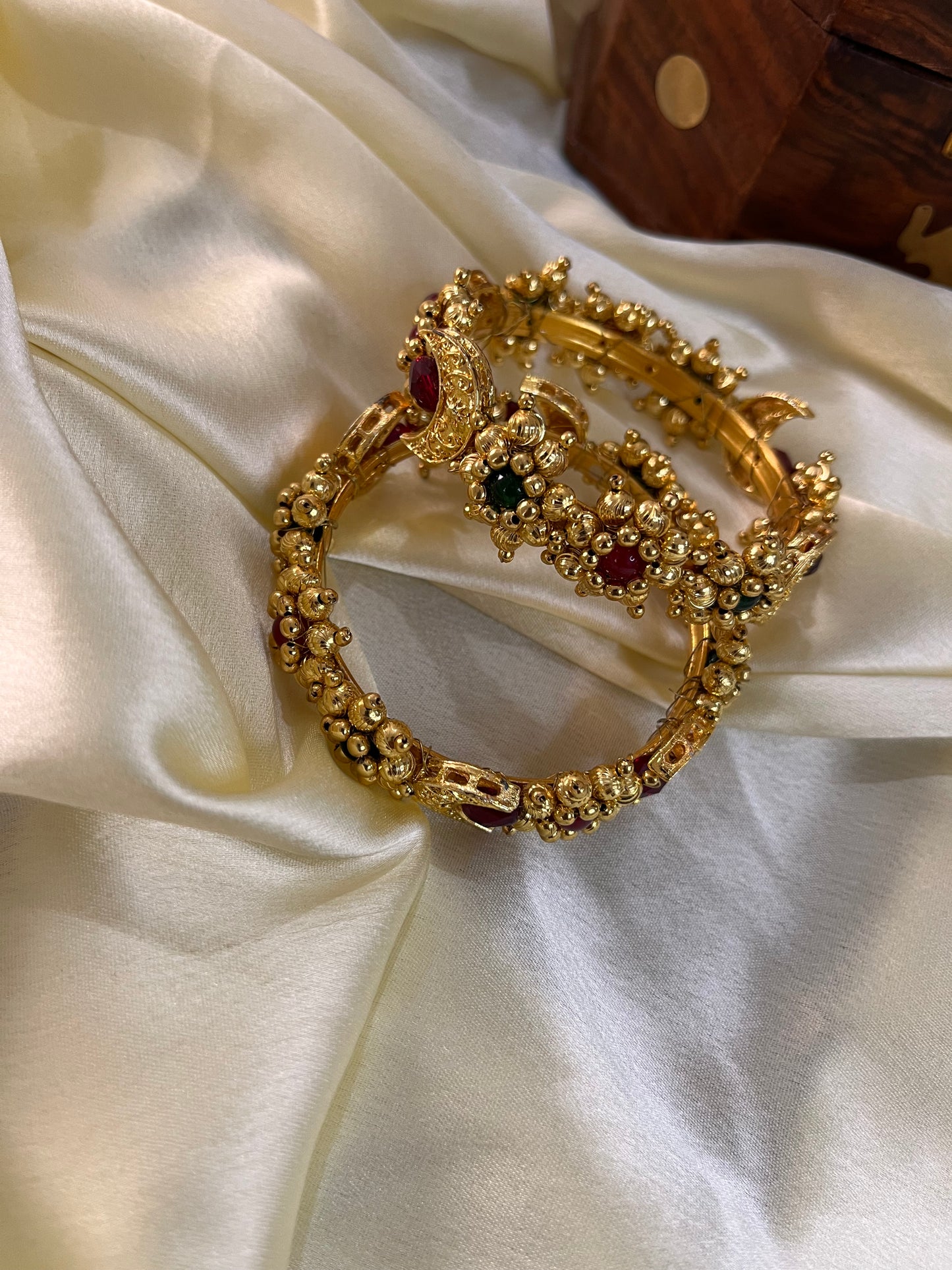 Chandra golden bangles