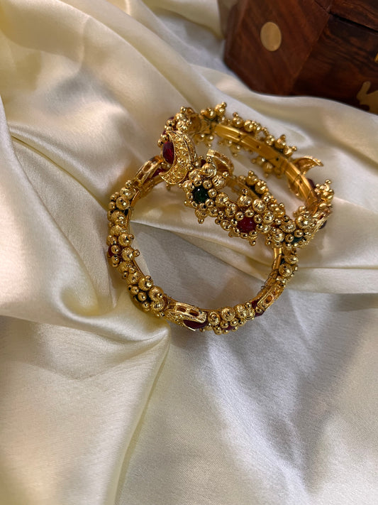 Chandra golden bangles