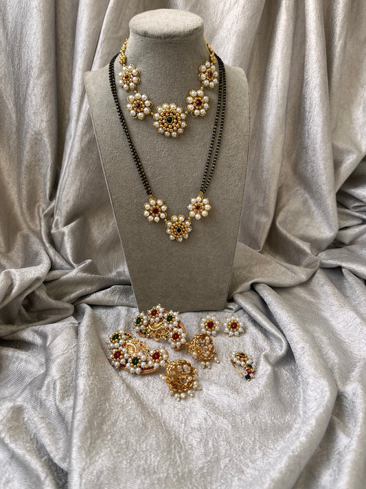 Megha jewellery combo set