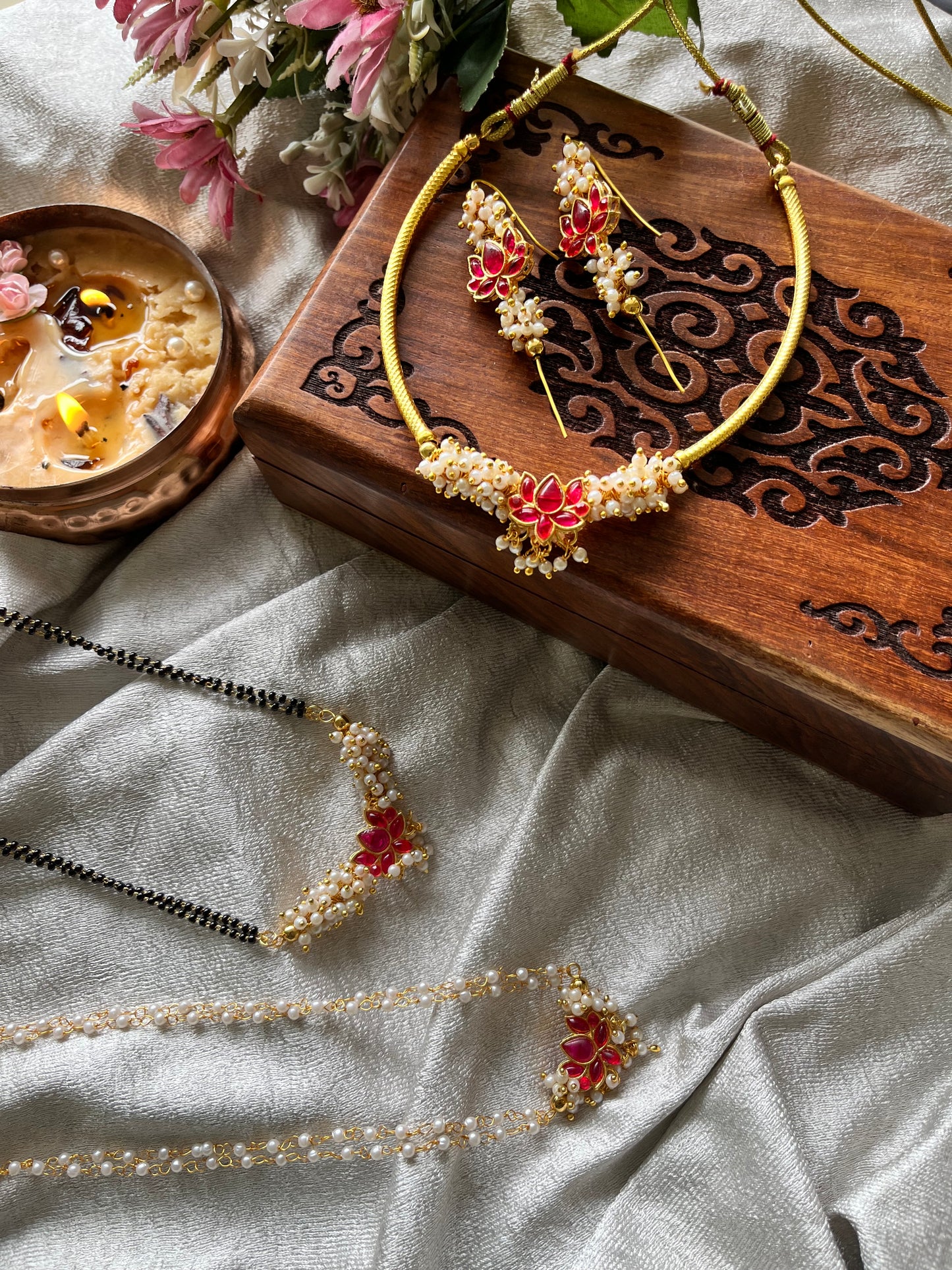 Padma saaj (पद्मा साज ) combo