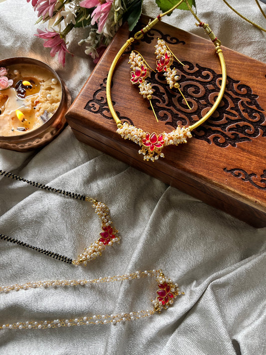 Padma saaj (पद्मा साज ) combo