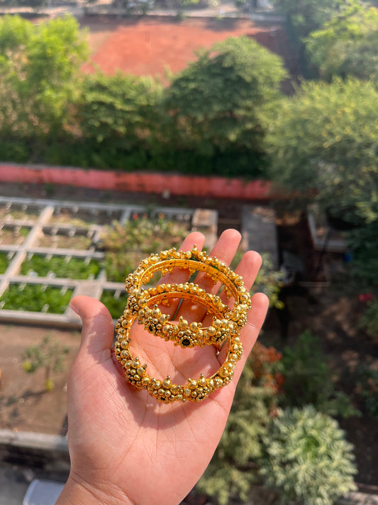 Golden bangles