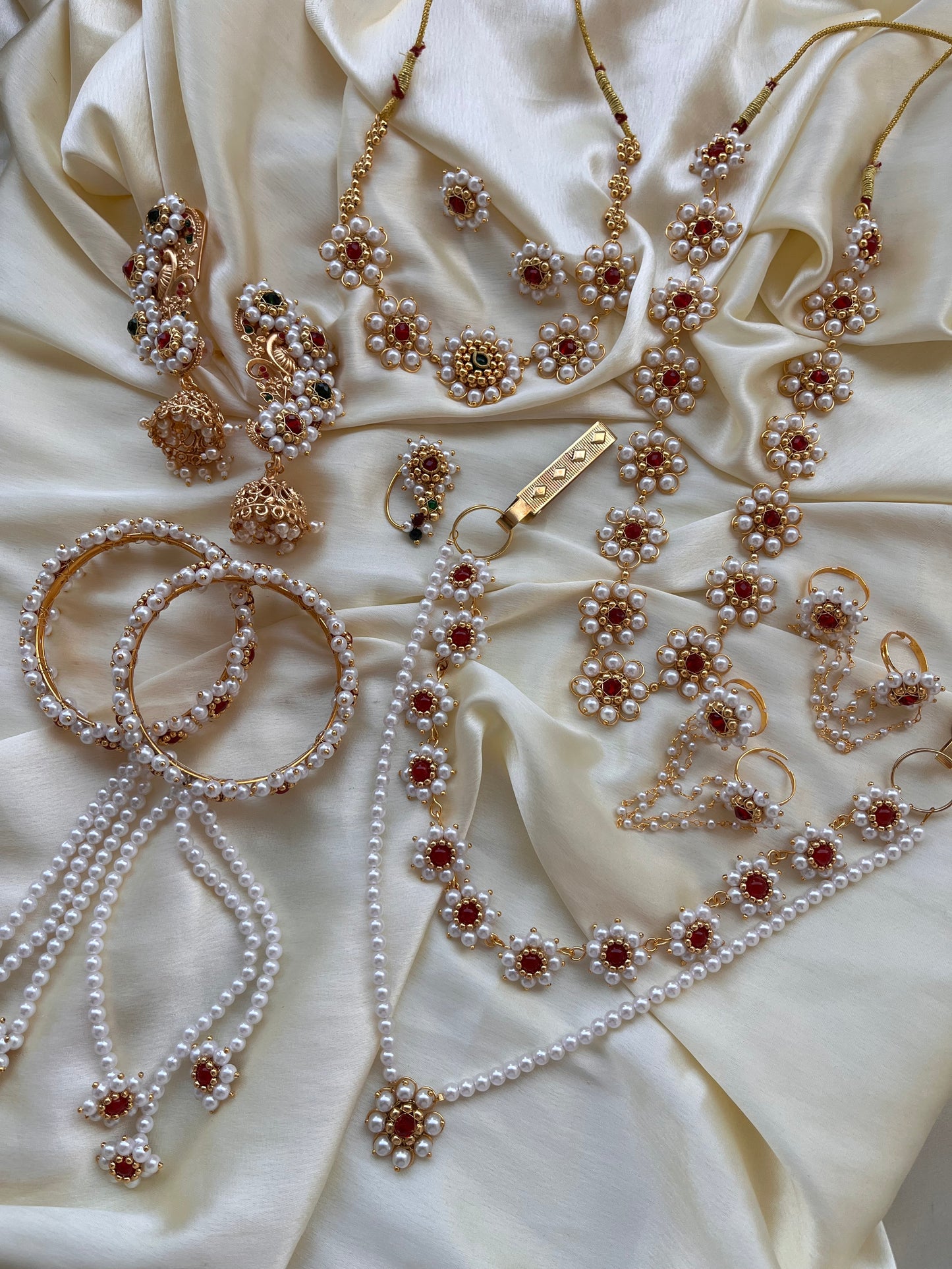 Meera Jewellery combo set