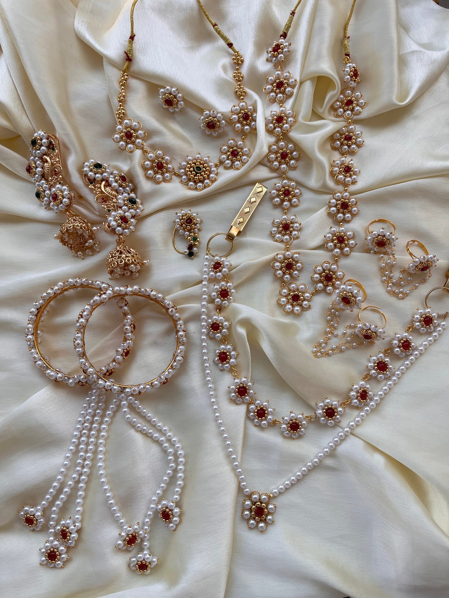 Meera Jewellery combo set