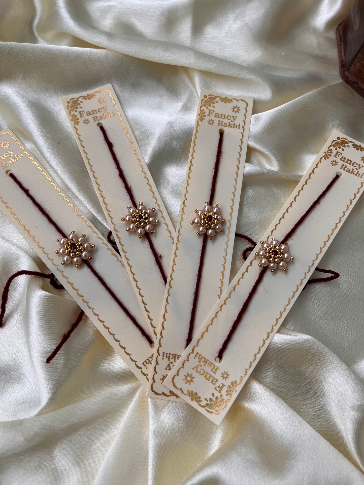 Pearl Rakhi ( pack of 4 Rakhi’s)
