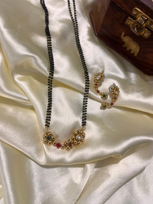 Golden Nath Mangalsutra