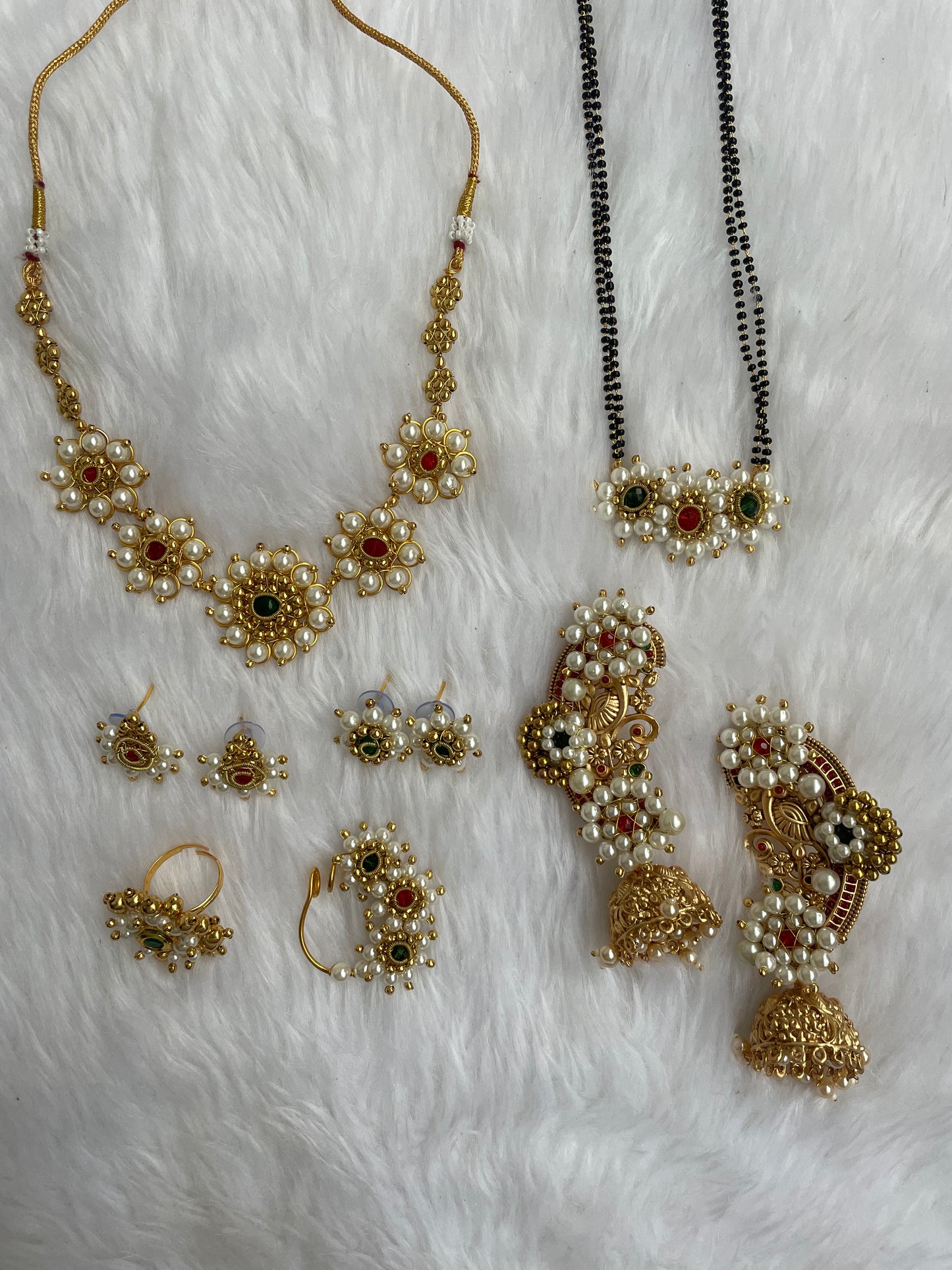 Prachi jewellery combo set