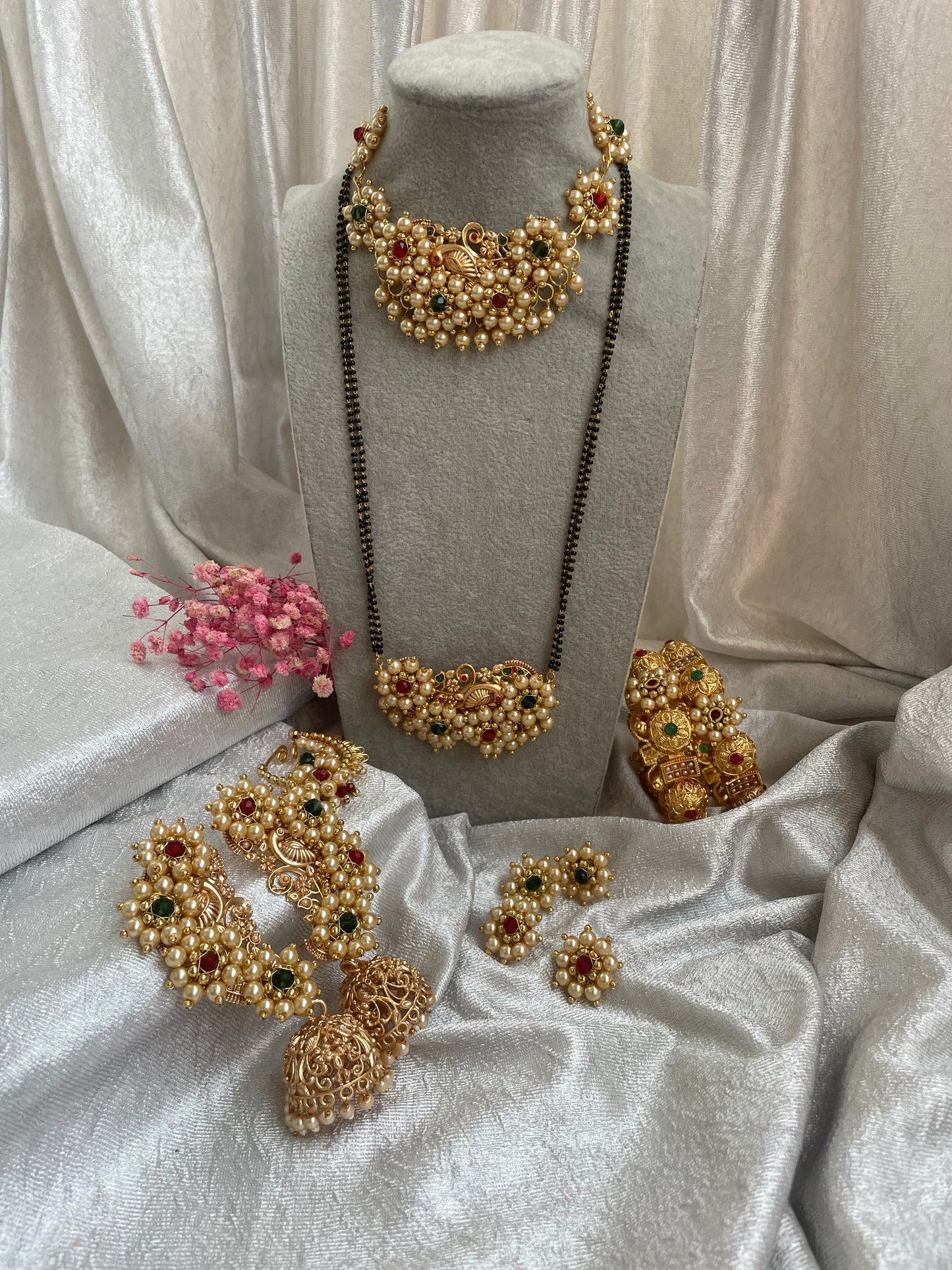 Sanavi Jewellery Combo set